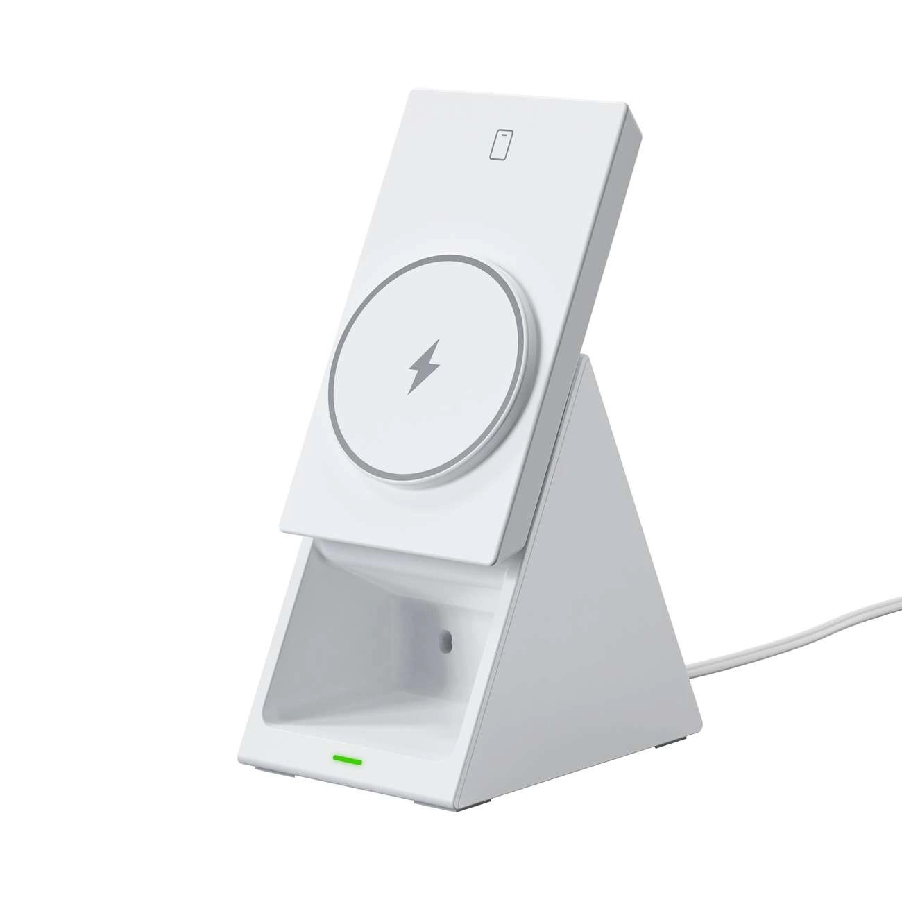 Statia de Incarcare pe Inductie Choetech T600 15W 3 in 1 -Alb - 1 | YEO